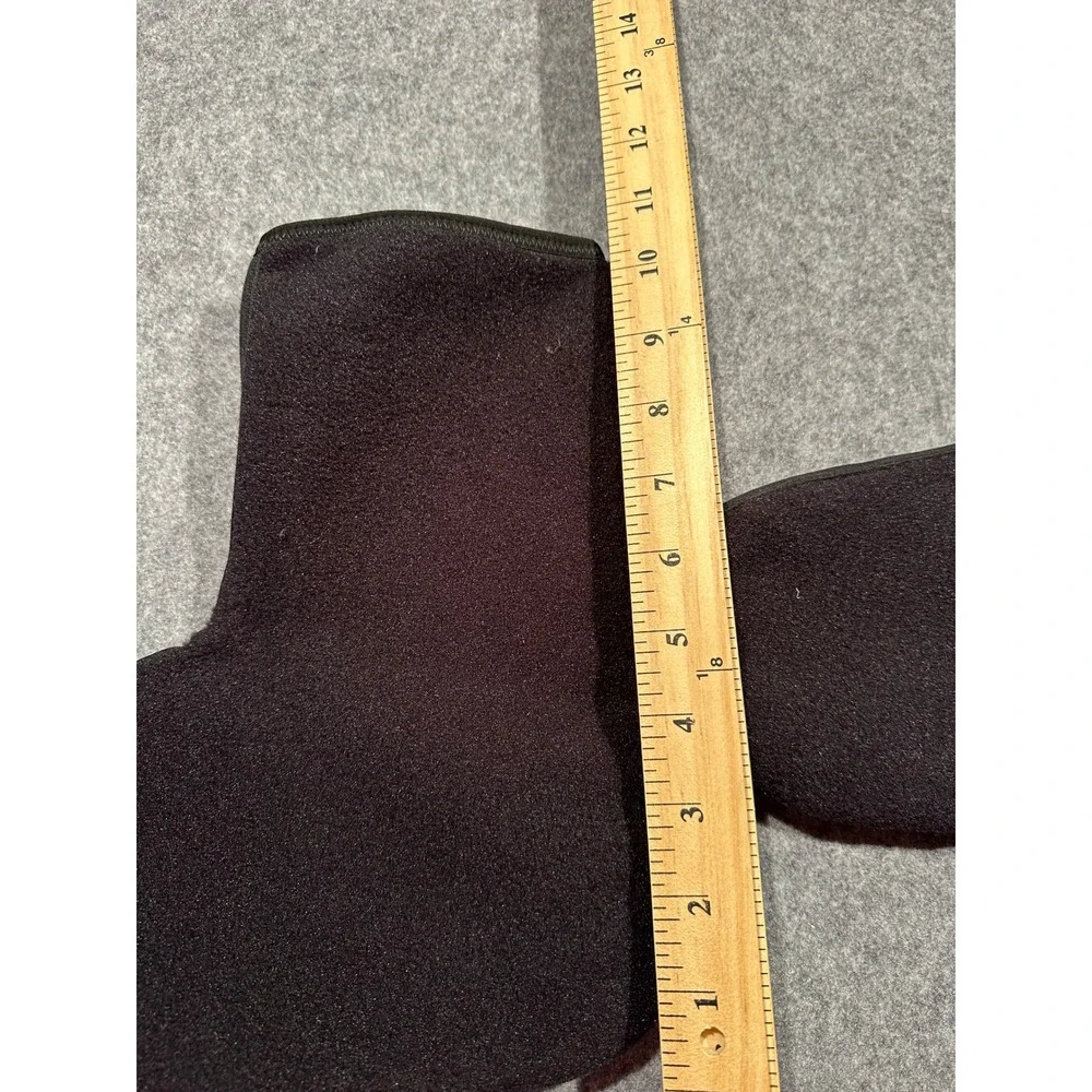 Patagonia Worn Wear Black Fleece Booty Liners Mens Warm Winter Socks Boot Insert